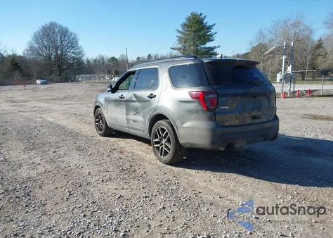 2017 Ford Explorer Sport из США, поврежденный, VIN 1FM5K8GT5HGD36420